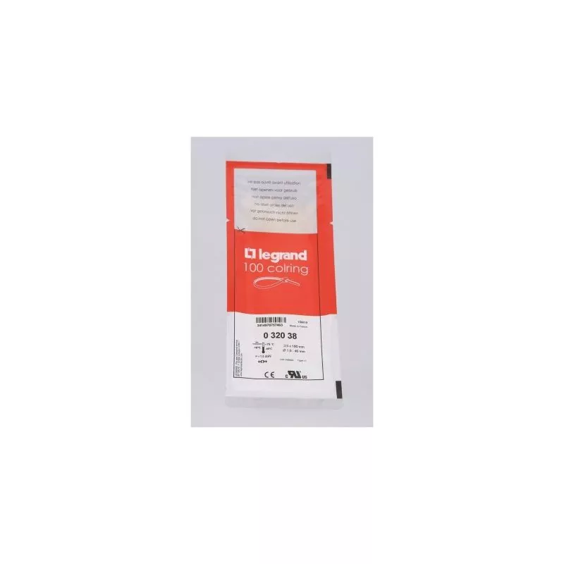 100 Colliers Colring 3,5 x 180mm incolore