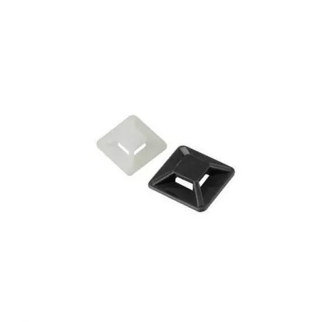 100 Fixations attache rapide largeur jusqu'à 6,4mm dimension 30 x 30mm