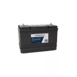 Batterie 12V PRO 105A bornes filetées dimensions 330 X 172 X 242mm