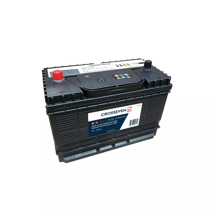 Batterie 12V PRO 105A dimensions 330 X 172 X 242mm