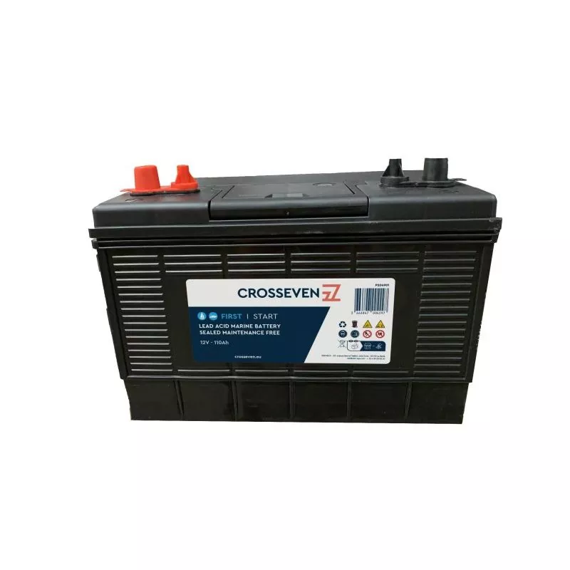 Batterie First 12V 110A dimensions 330 x 172 x 242mm