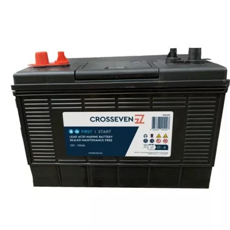 Batterie First 12V 110A dimensions 330 x 172 x 242mm