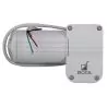 Moteur essui glaces 12V W12 Axe diamètre 13.8mm Epaisseur cloison 16mm