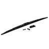 Lame balais essuie glace inox noir 810mm attache support avec axe largeur 16mm