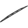 Balais essuie-glace inox noir 533mm avec 2 adaptateurs connexion droit ou crochet