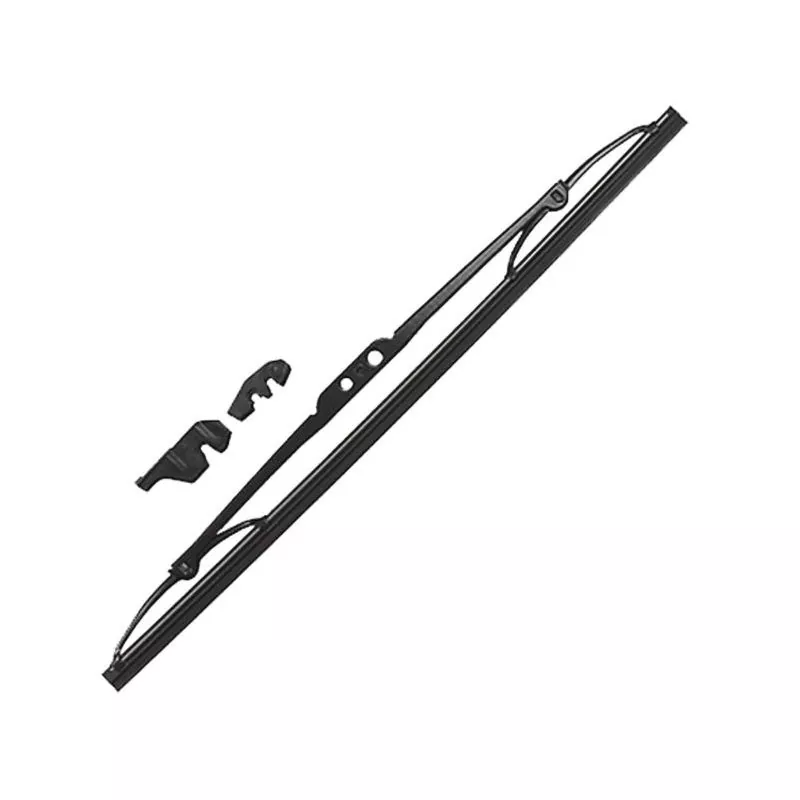 Balais essuie-glace 480mm en acier zingué peint noir W10 W12 W38L