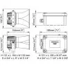 Haut parleur de pont EMH-M 12V avec micro 12V
