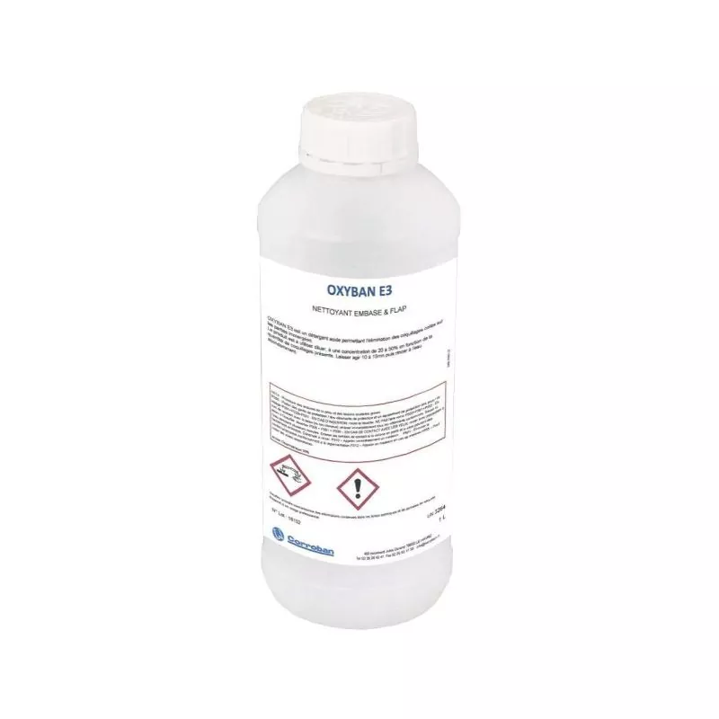 Nettoyant Embase et flaps 1L élimine les coquillages et matières calcaires