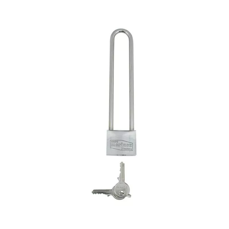 Cadenas marin anse longue inox AISI 316 150 mm corps 40 mm