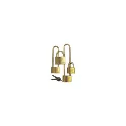 Cadenas marin en Laiton longueur 40mm diamètre anse 6mm - Lot de 3