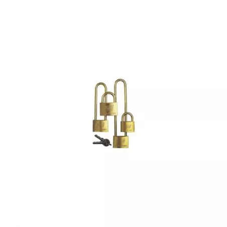 3 Cadenas marin en Laiton longueur 40mm diamètre anse 6mm