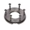 Bride inox pour S3/S3H vers SAE pour montage jauges Wema S3 et S3H