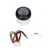 Indicateur de niveau de carburant 52mm 12-24V Noir standard US 240-30 ohms