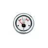 Voltmetre blanc 24V 20-32V trou d'encastrement 52mm