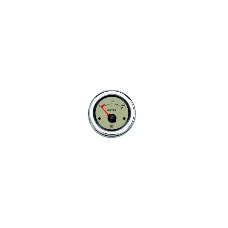 Indicateur beige niveau d'eau 12-24V trou d'encastrement 52mm