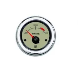 Indicateur beige niveau d'eaux usées 12V trou d'encastrement 52mm