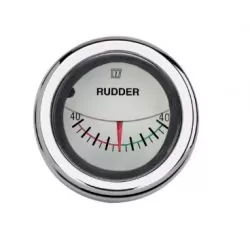 Indicateur beige d'angle de barre type RPI1800 12/24V trou d'encastrement 52mm