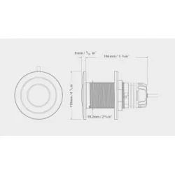 Projecteur sous-marin LED série 6 Gen IV éclairage blanc