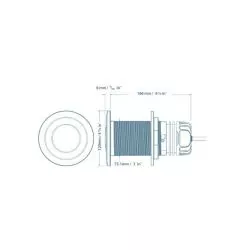 Projecteur sous-marin LED série 18 Gen IV éclairage blanc