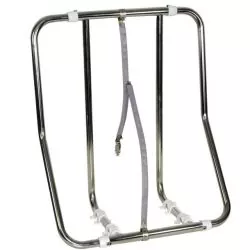 Support radeau vertical inox Réglable en longueur de 72 à 92cm tube diamètre 25mm