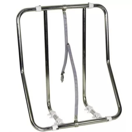 Support radeau vertical inox Réglable en longueur de 72 à 92cm tube diamètre 25mm