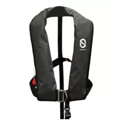 Gilet gonflable 170N XF auto avec harnais Noir
