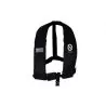 Gilet gonflable 170N automatique noir Bretagne avec harnais | Shop Marine
