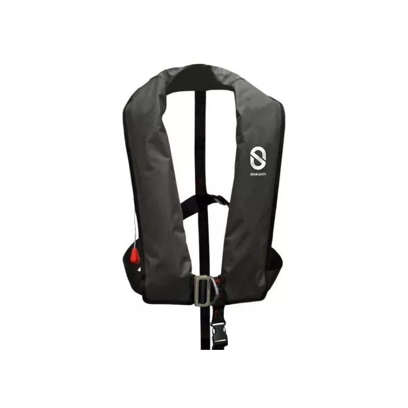 Gilet gonflable XF 170N hydrostatique avec harnais Noir