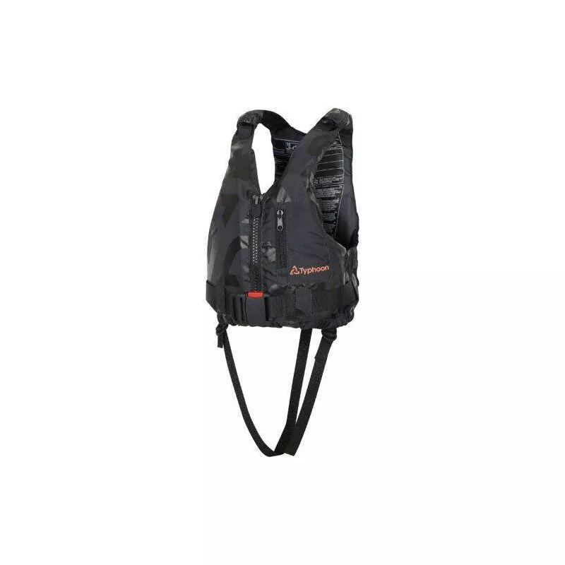 Gilet de sauvetage 50N adulte XS/S Noir dériveur et sports d'eau