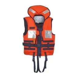 Gilet de sauvetage mousse 150N Taille XL +90 kg avec lampe