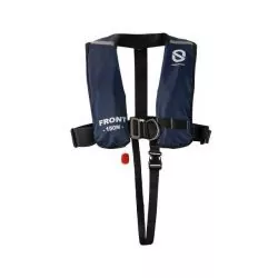 Gilet gonflable Worksafe Pro 150N auto harnais Bleu Navy