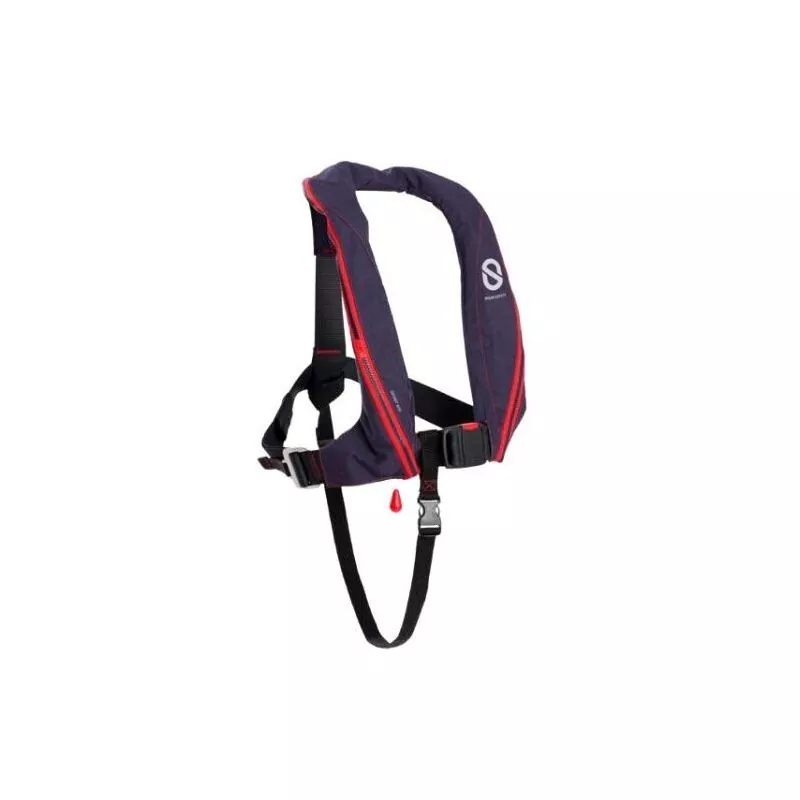 Gilet gonflable Sport 170N ADV auto sans harnais bleu Navy feu flash