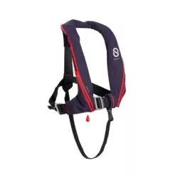 Gilet gonflable Sport 170N auto harnais bleu Navy