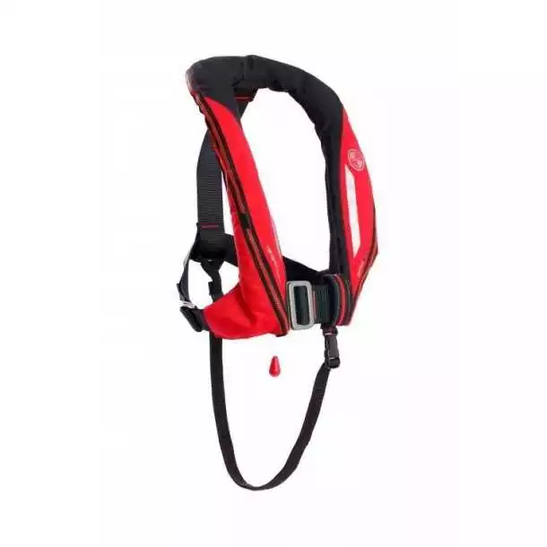 Gilet gonflable Sport 170N auto sans harnais Red/Black Carbon