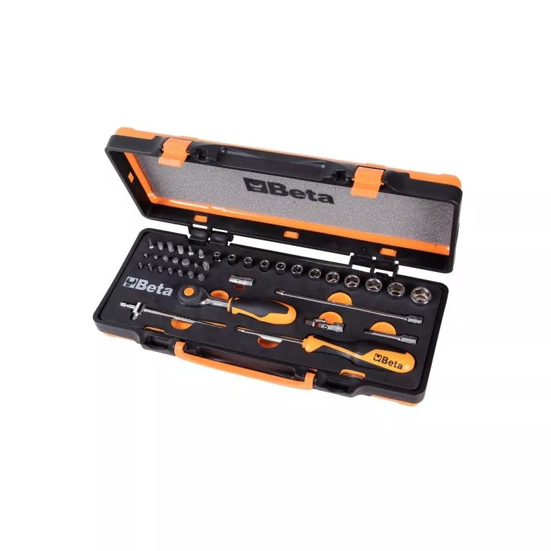 Coffret métallique 11 douilles 6 pans 20 embouts visseuse 7 accessoires