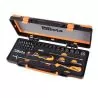 Coffret métallique 11 douilles 6 pans 20 embouts visseuse 7 accessoires