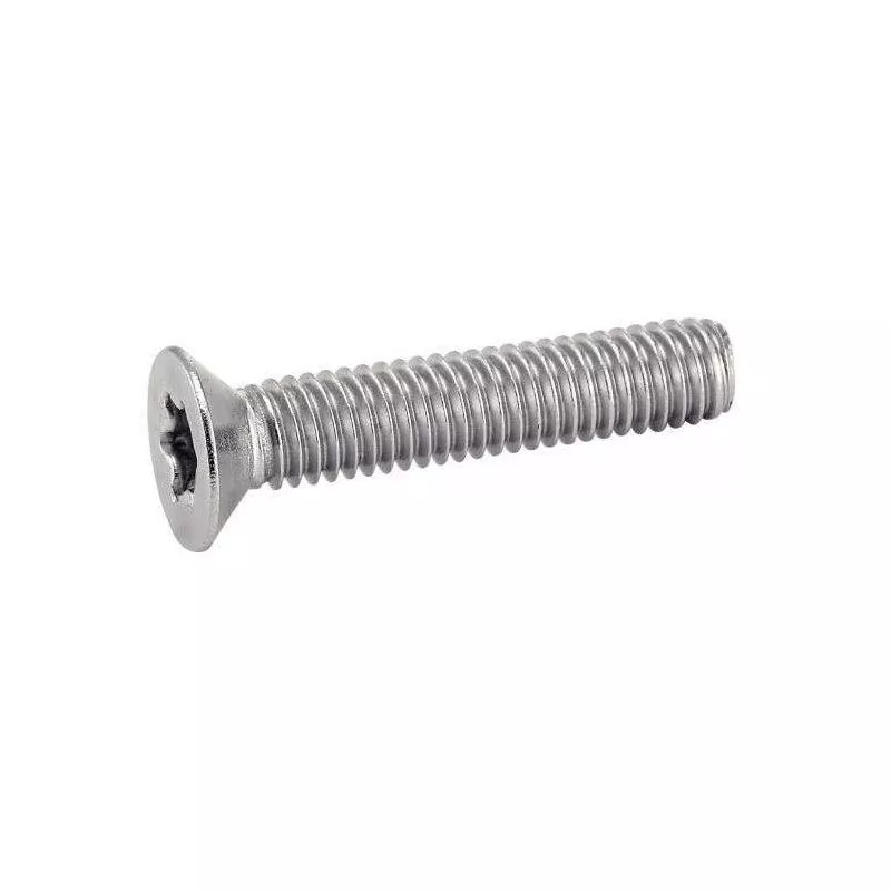 Boite de 20 vis métaux tête fraisée TORX diamètre 6mm Longueur 40mm