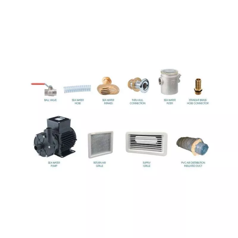 Kit climatisation 1 sortie de soufflage pour unité 7000 BTU