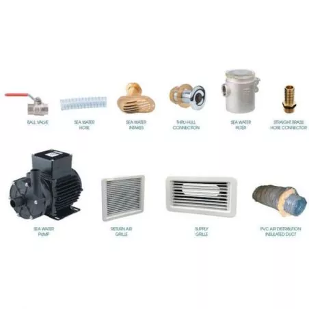 Kit climatisation 1 sortie de soufflage pour unité 7000 BTU