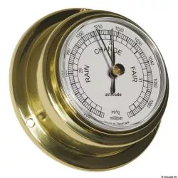 Baromètre Altitude cadran laiton diamètre 70mm