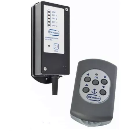 Radio commande Kompass 4 récepteur et télécommande 433Mhz