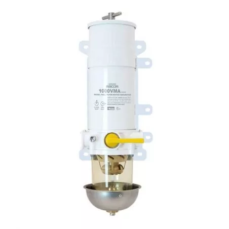 Préfiltre séparateur 1000 simple bol transparent 680 L/h 10µ pare-flamme