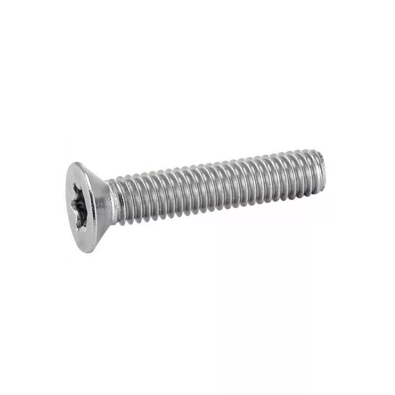 Vis métaux tête fraisée TORX A4 diamètre 6mm Longueur 50mm