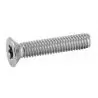 Vis métaux tête fraisée TORX A4 diamètre 8mm Longueur 80mm