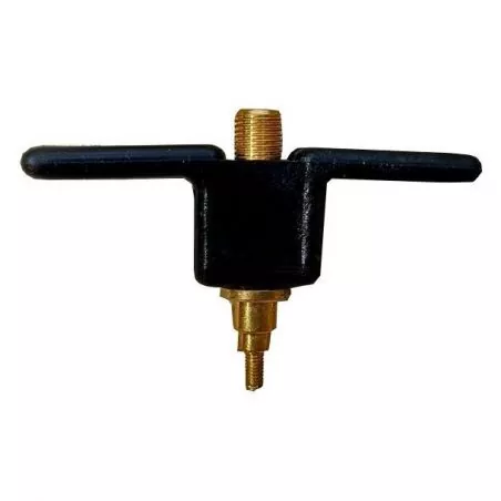 Embout de gonflage pour pare-battage A visser sur la valve