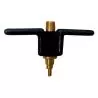 Embout de gonflage pour pare-battage A visser sur la valve