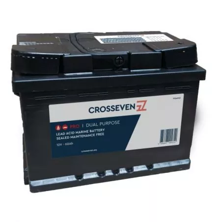 Batterie 12V Dolphin PRO 60A dimensions 243 X 175 X 175mm