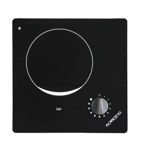 Table de cuisson vitrocéramique 1 feu tactile 120V encastrable