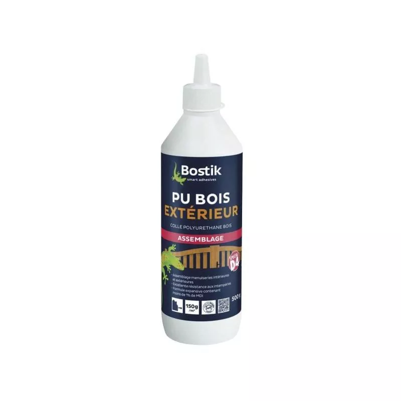 Colle Polyuréthane liquide 250Gr assemblage et aboutage bois Extérieur