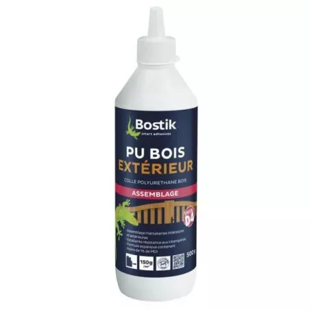 Colle Polyuréthane liquide 250Gr assemblage et aboutage bois Extérieur